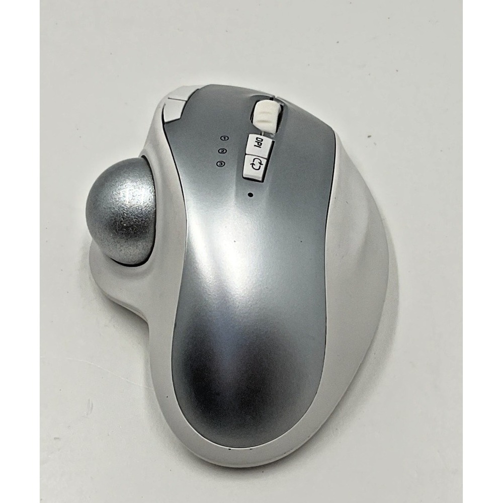 MT50 Wireless Trackball Mouse Ergonomic Silver Multi-Device‎